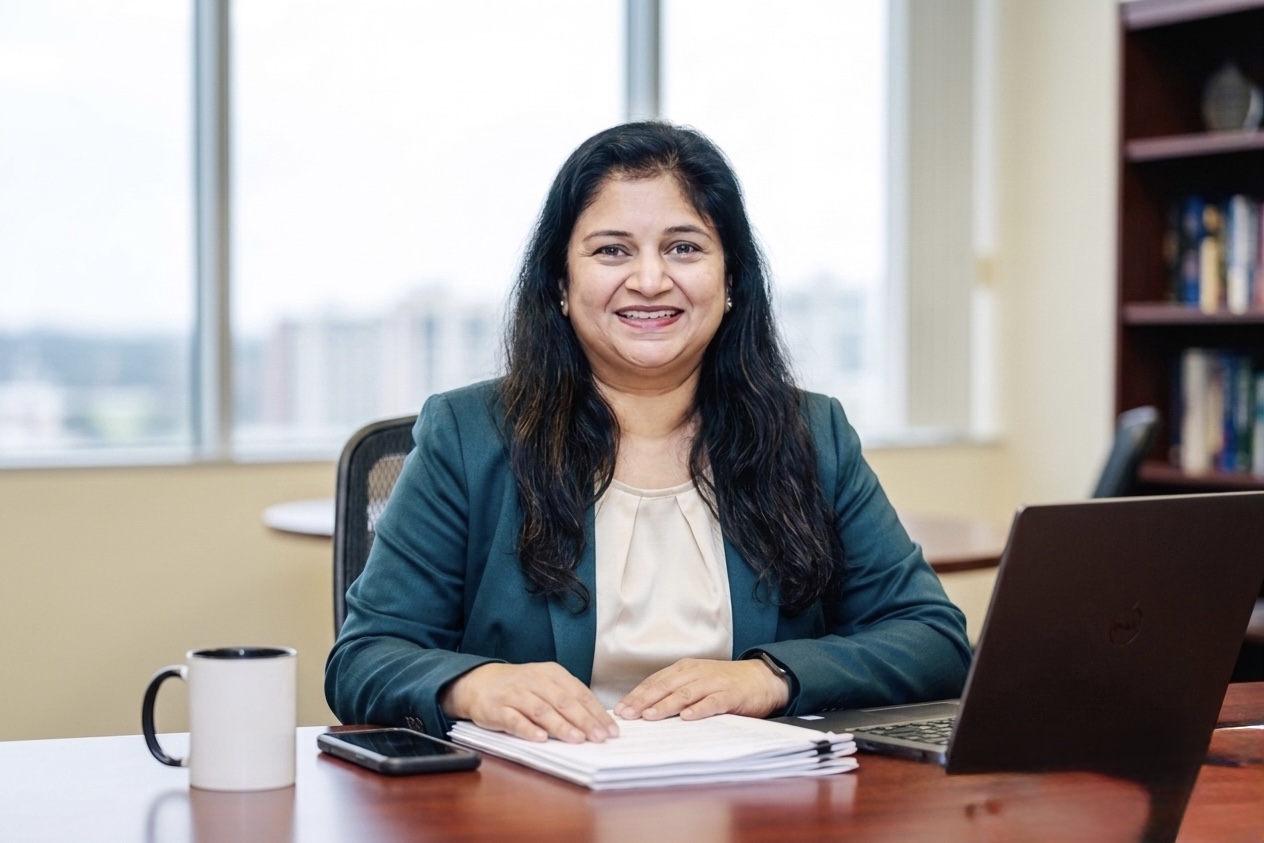 Padma Pothula, founder of Books & Profits, LLC.